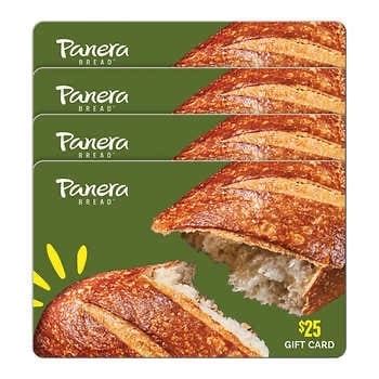 panera gift card costco